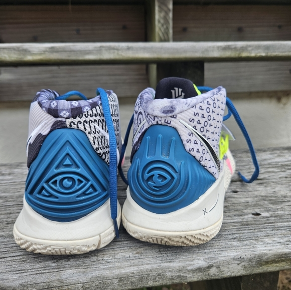 Nike Kybrid S2 Men's 8.5 CQ9323-002 " What The Neon" Kyrie Irving - Picture 14 of 14